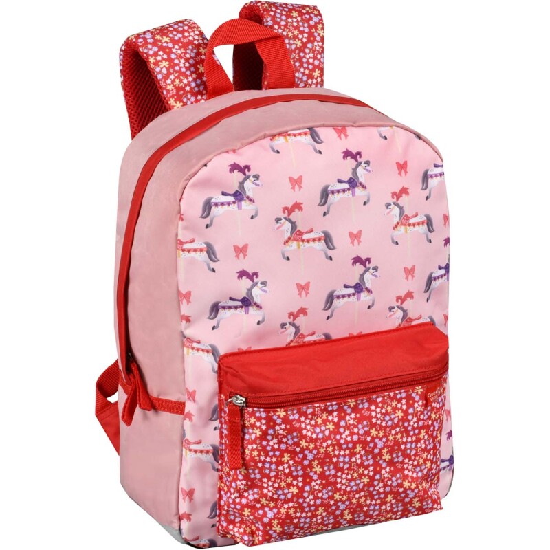 Quo Vadis - Sac à dos primaire - Louise & Arthur - Multicolore - 26,5x36,5x13 cm - Toile (polyester) - 1 compartiment(s) - Avec bretelles et poignée