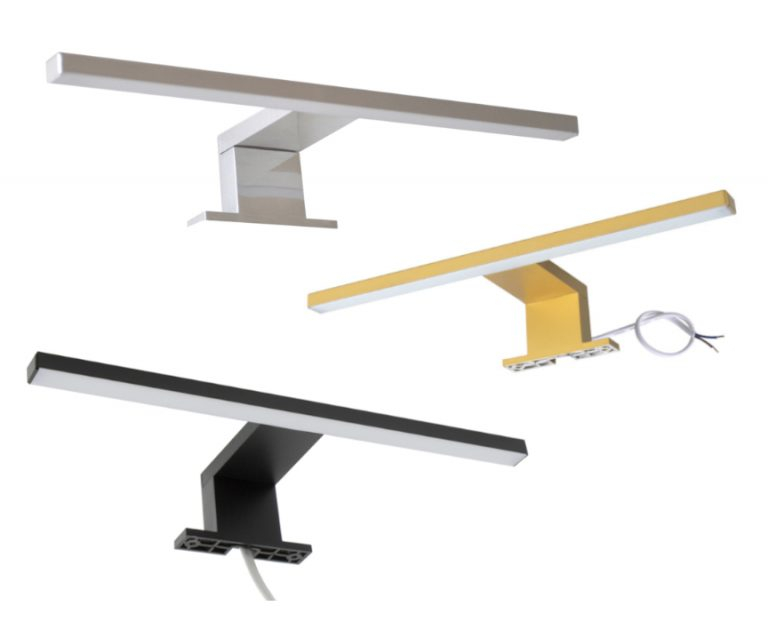 Sanicare spiegelverlichting LED Anna 30cm goudkleurig