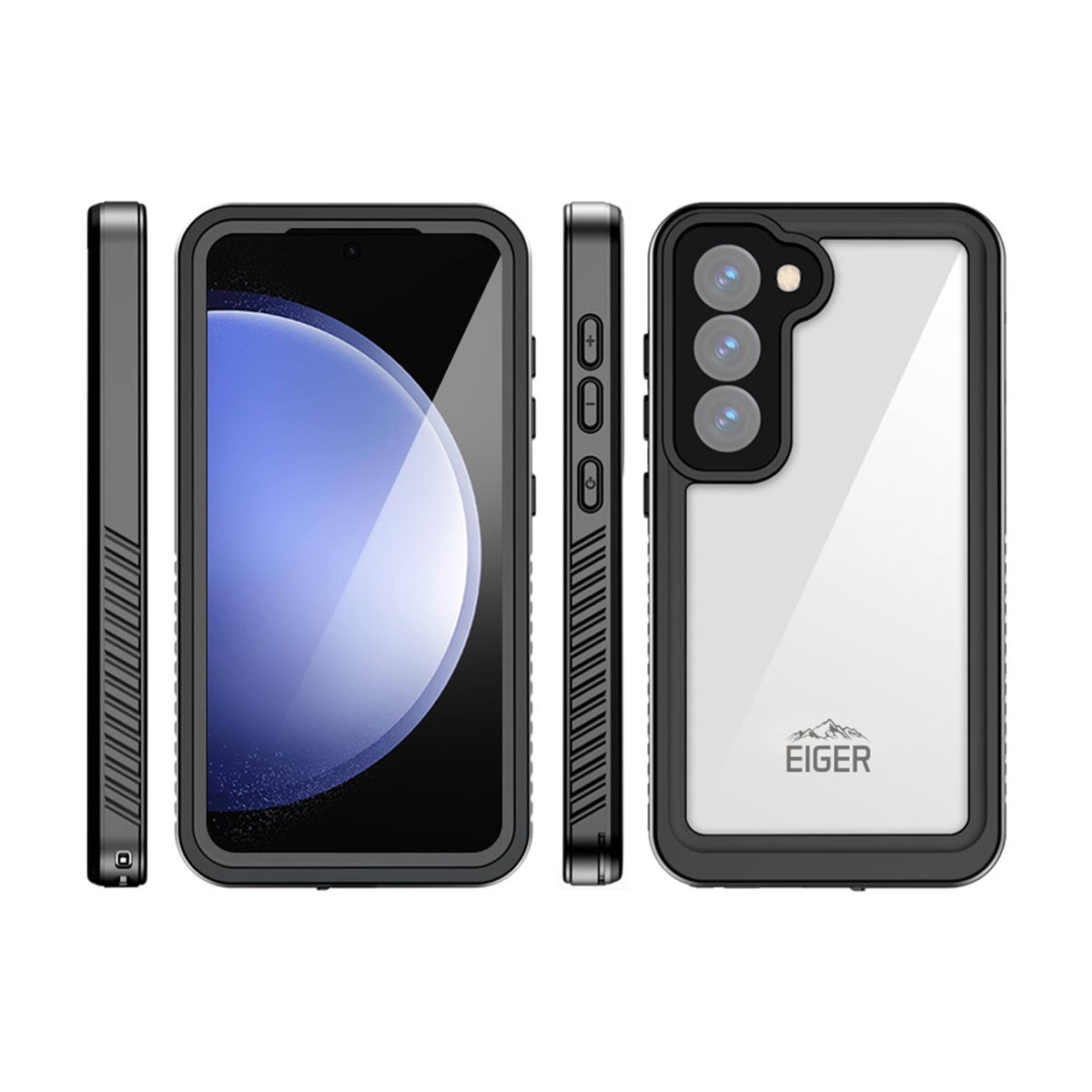 Samsung Galaxy S24 Avalanche Case Wasserfeste Outdoor Schutz Hülle IP68 (EGCA00545) - Schwarz