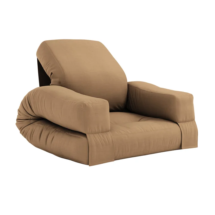 Karup Design - Mini Hippo Kinder-Futonsessel, mocca