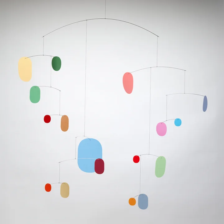 Flensted Mobiles - UN17 Balance Mobile, multicolor