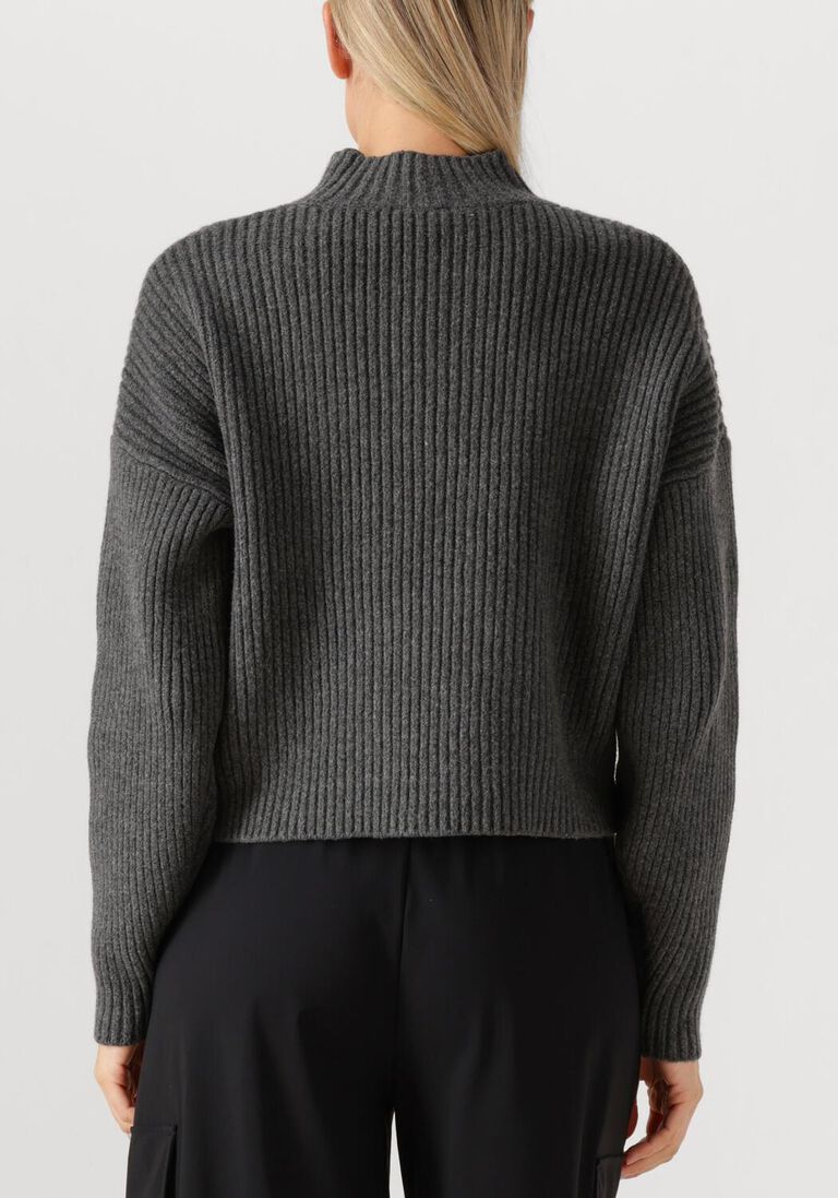 donkergrijze penn & ink trui jumper