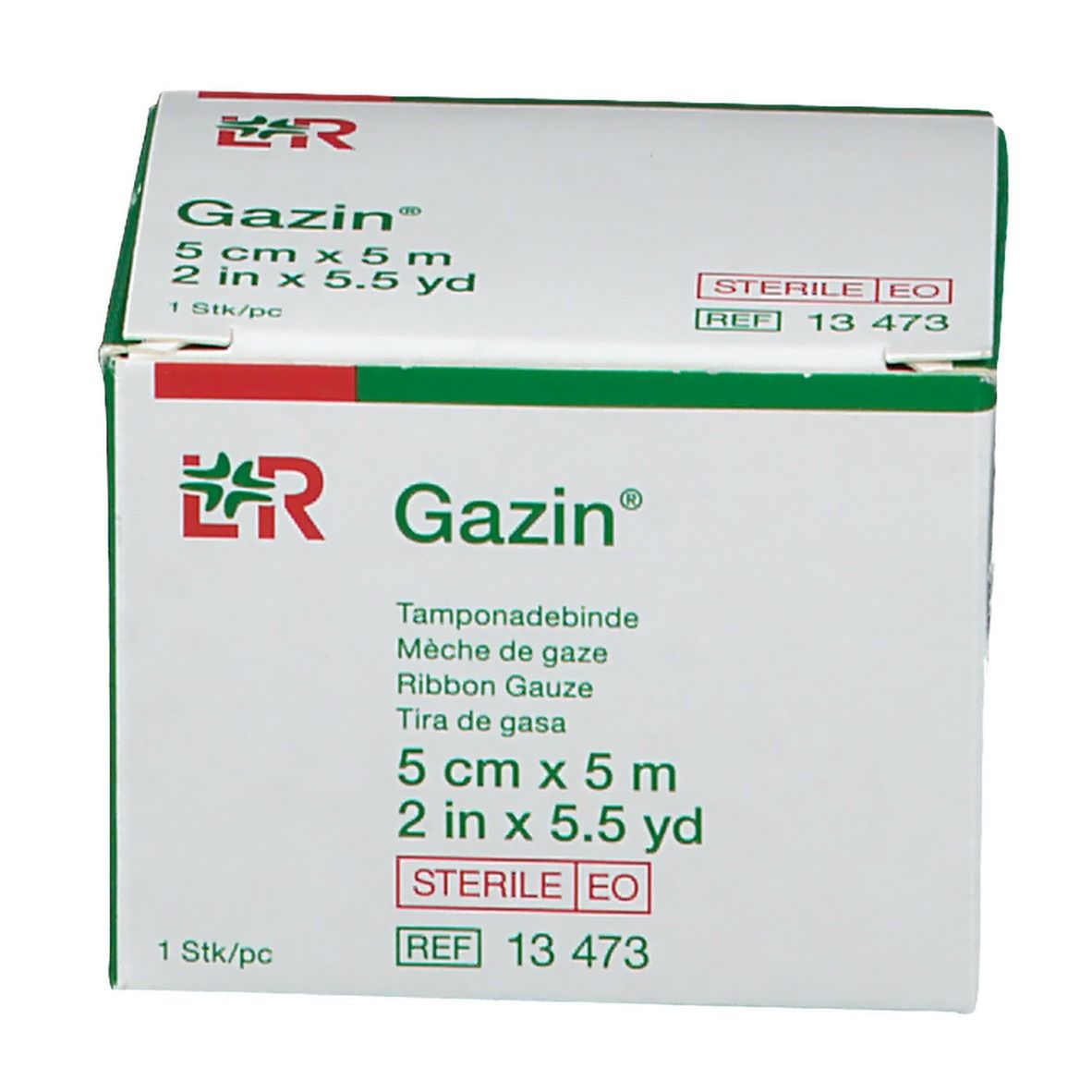 Gazin® Tamponadebinden steril 5 cm x 5 m
