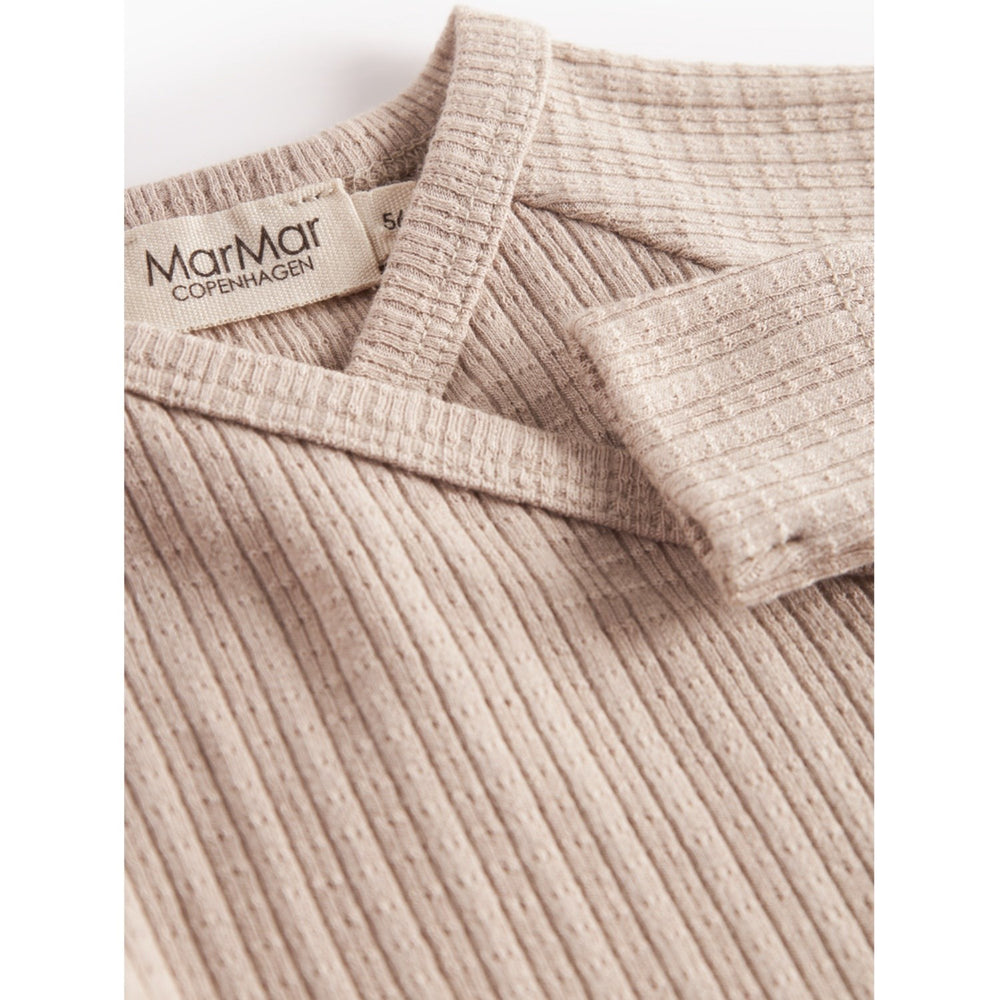 Køb MarMar New Born Modal Pointelle Rib Soft Beige Belito Body