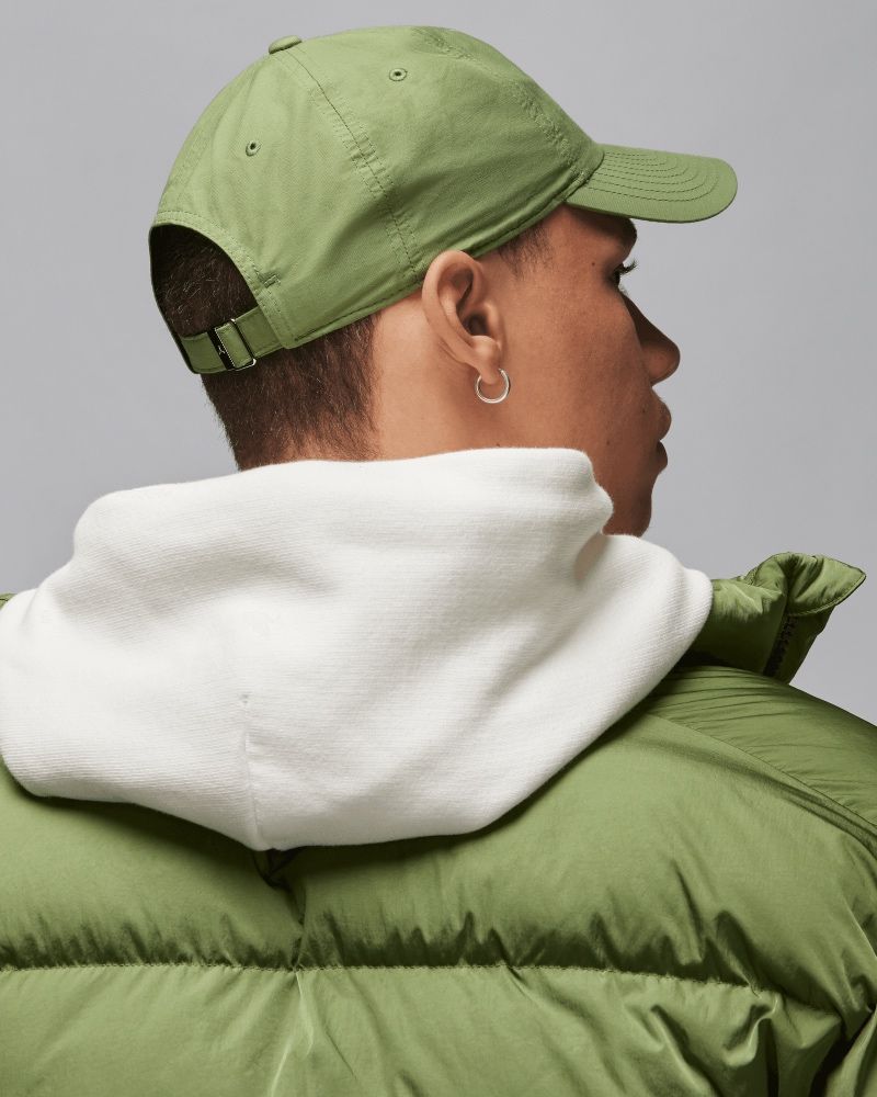 Casquette Jordan Club Cap Adjustable Unstructured Vert pour Adulte