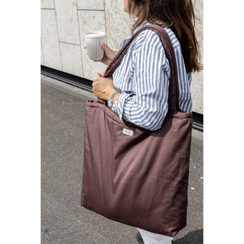 Køb KAS Kopenhagen Brown Kas Multi Purpose Tote