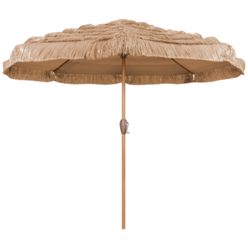 Parasol Malaga bruin Ø 266 cm