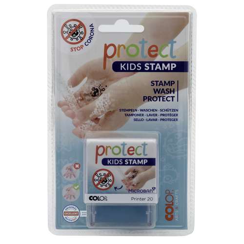 STOP-CORONA MICROBAN® protect KIDS STAMP