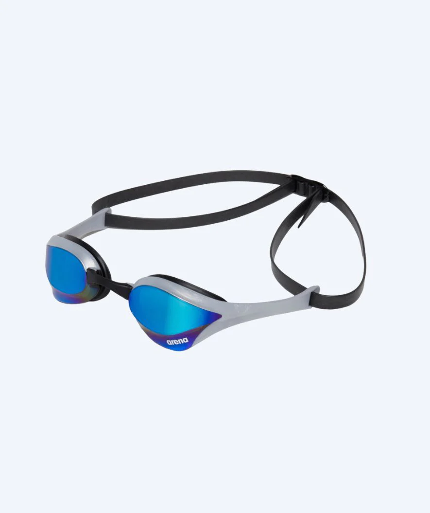 Arena Elite svømmebriller - Cobra Ultra SWIPE Mirror - Hvid/blå
