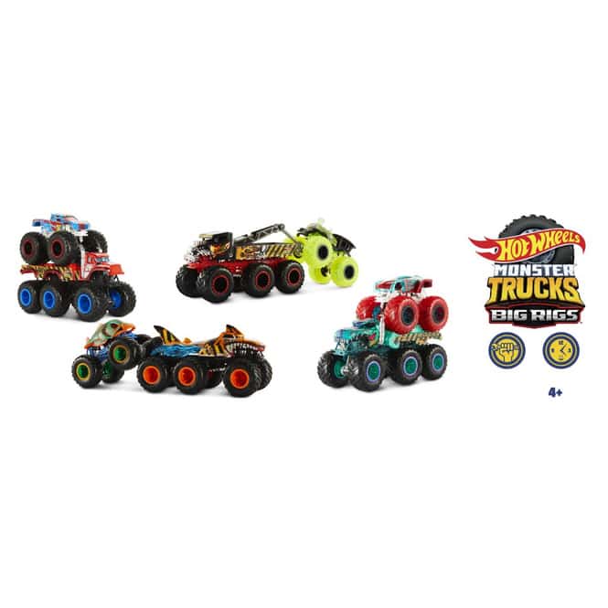 Hot Wheels - Monster Trucks - Big Rigs - 1 Stück