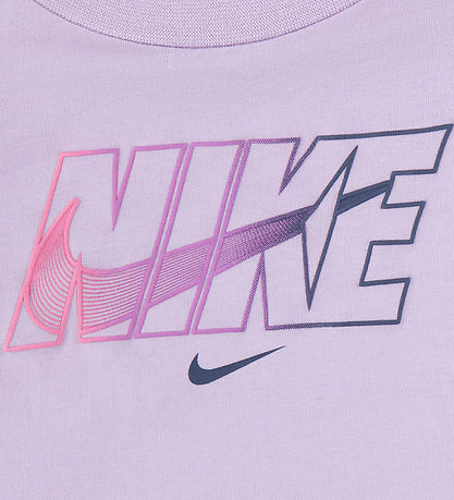 Nike Shorts Set - T-Shirt/Radlershorts - Diffus Blue
