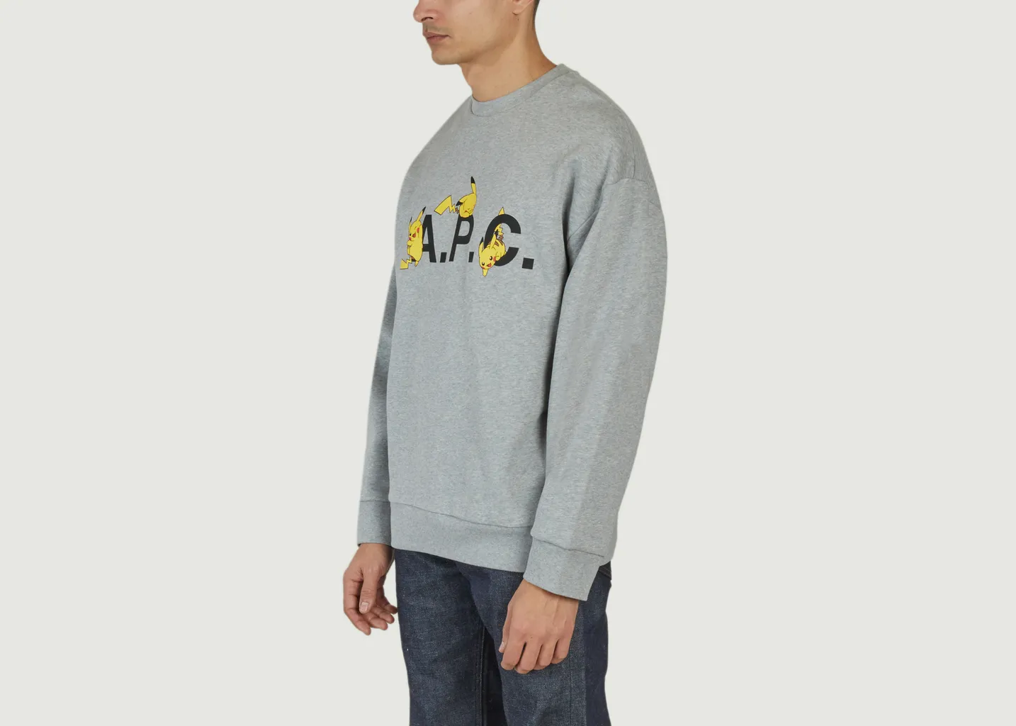 Sweatshirt imprimé Pikachu Pokémon x A.P.C. A.P.C.