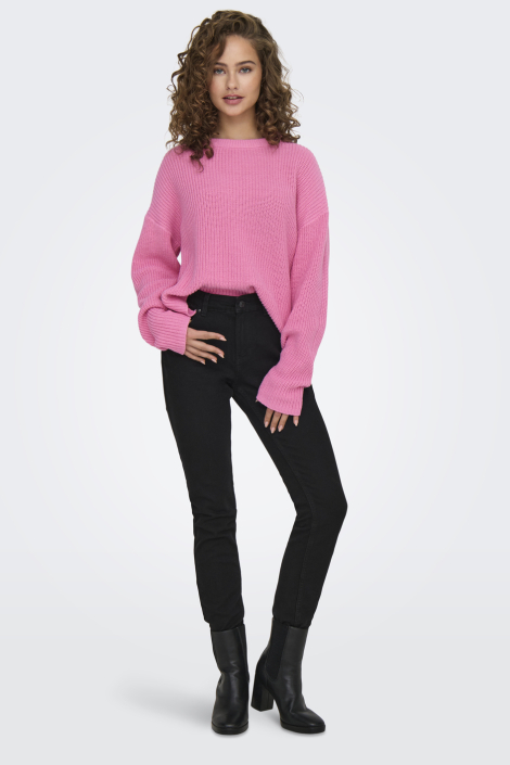 Only roze dames trui