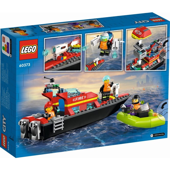 LEGO® City Fire 60373 - Feuerwehrboot