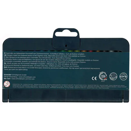 Schneider Fasermaler Link-It, 1,0 mm, Stiftebox 16 Stück
