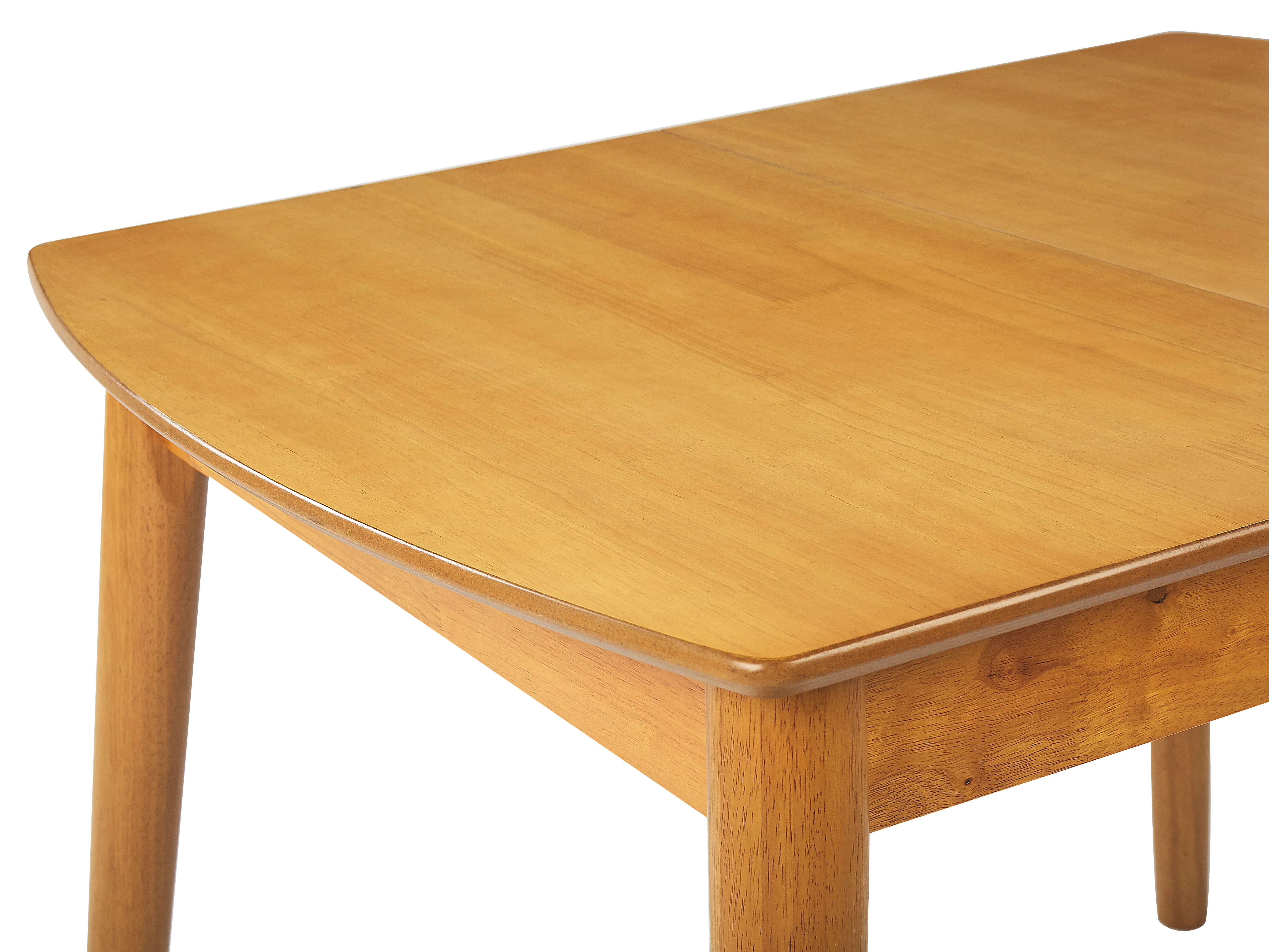 Eettafel uitschuifbaar TOMS Lichtbruin 80 cm 100/130 cm