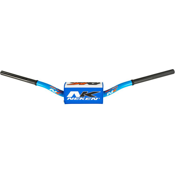 Neken - Guidon 85 high - diamètre variable design conique Bleu Clair / Blanc / Rouge