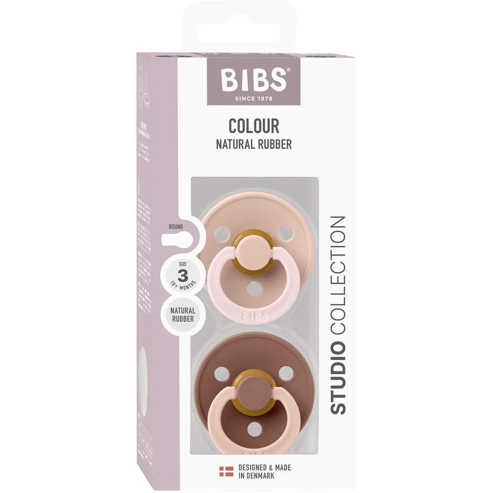 Køb Bibs Blush Sut Studio Colour 2-Pak Fusion Latex Woodchuck Mix