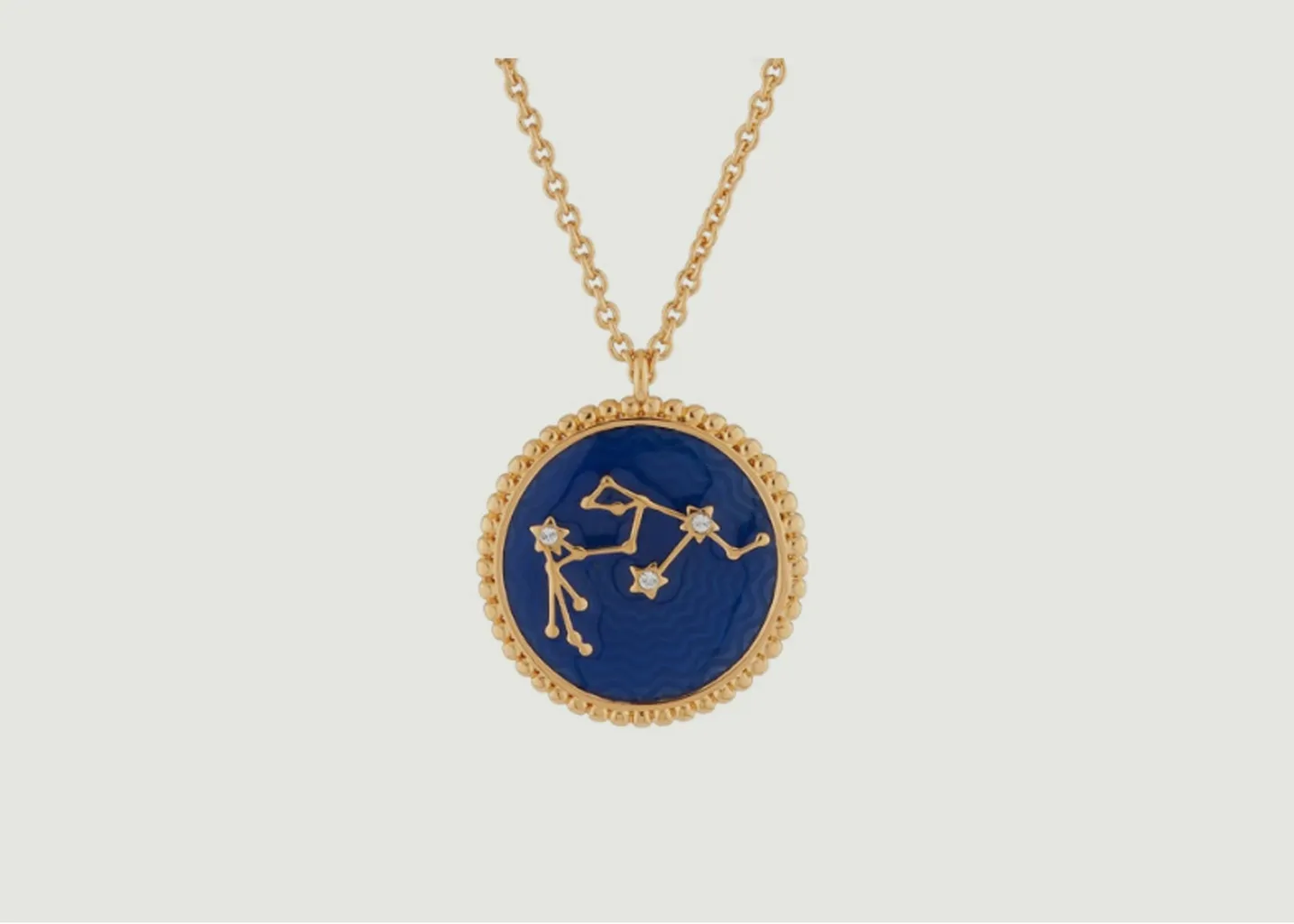 Collier signe astrologique Verseau Les Néréides