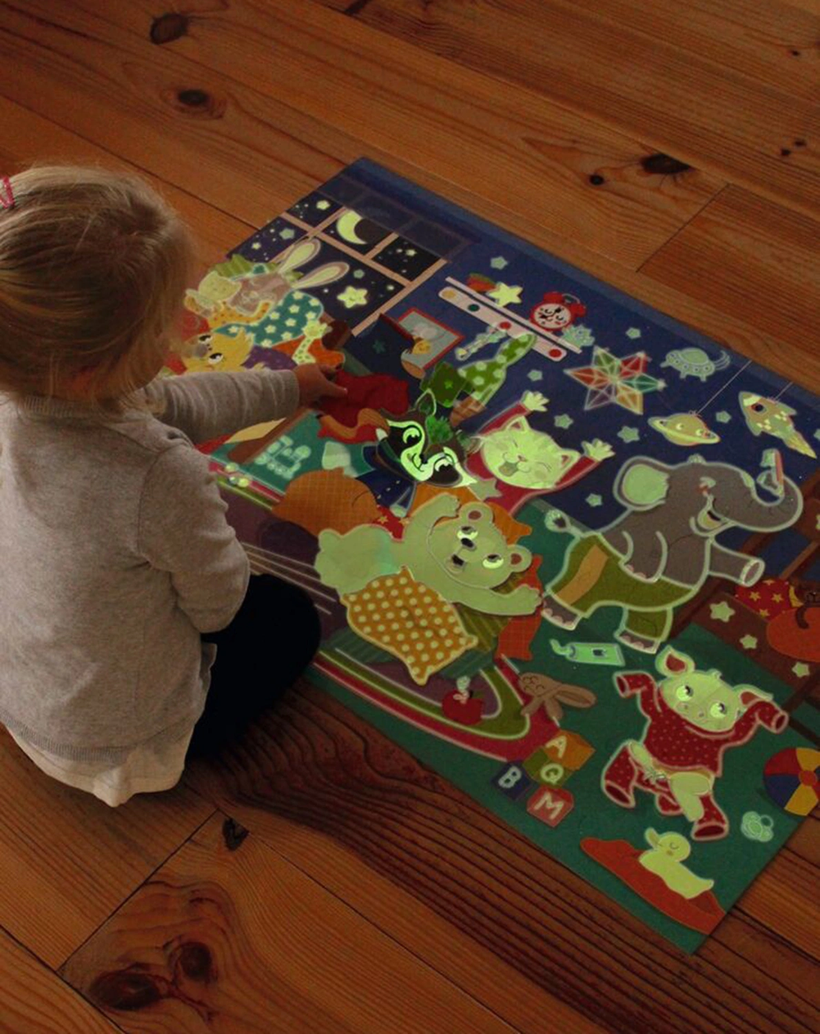 Bodenpuzzle KLEINE KUSCHELHELDEN - GUTE NACHT 35-t