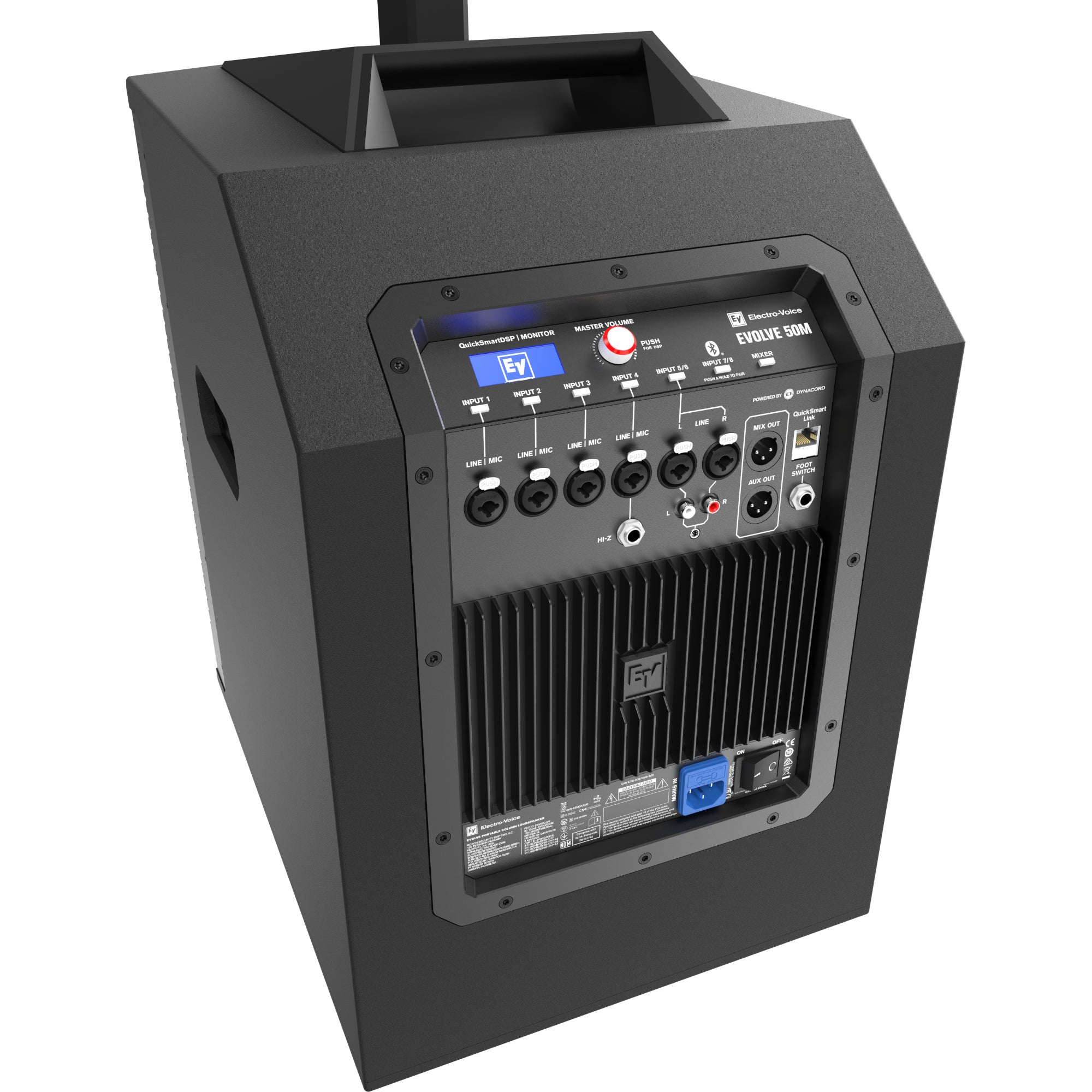Electro-Voice Evolve 50M Black portable speaker-zuilsysteem