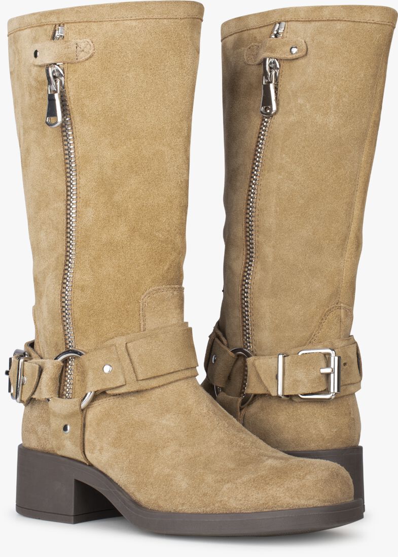 PS POELMAN beige ps poelman biker boots modular