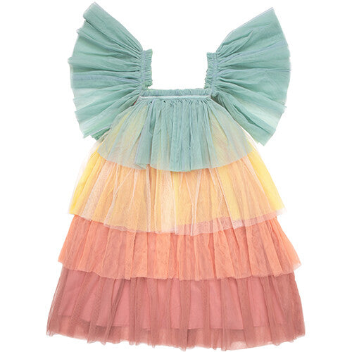Meri meri verkleedkleding regenboogprinses - 5-6 jaar