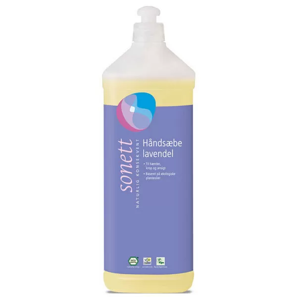 Sonett Håndsæbe, Lavendel - 1 liter