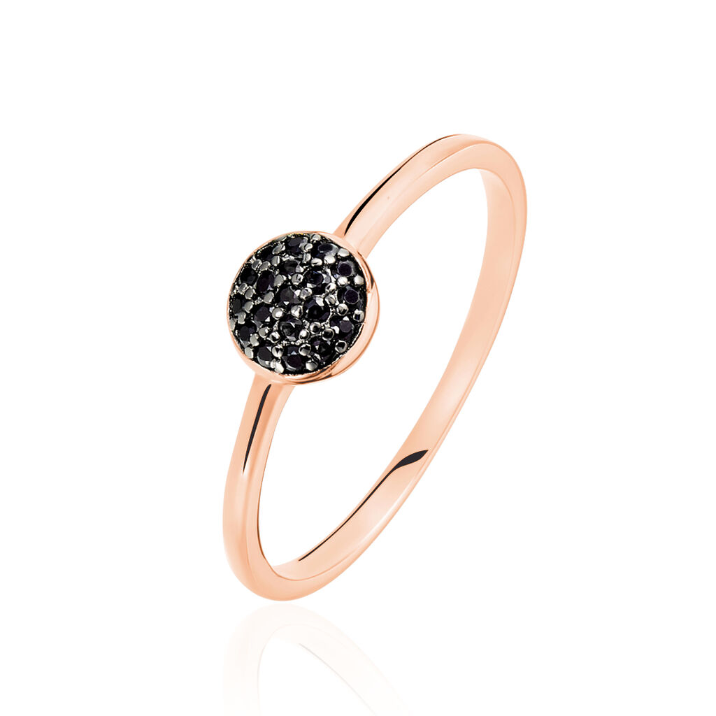 Bague Colline Argent Rose Oxyde De Zirconium
