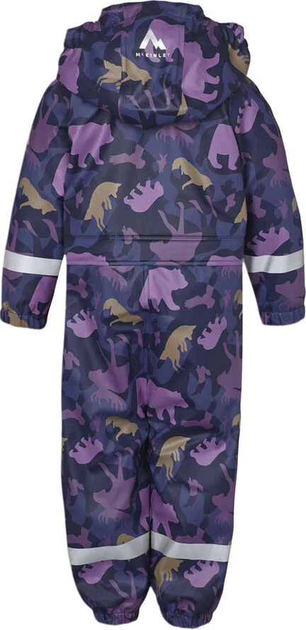MCKINLEY Frog PU flyverdragt m. fleecefor Lilla