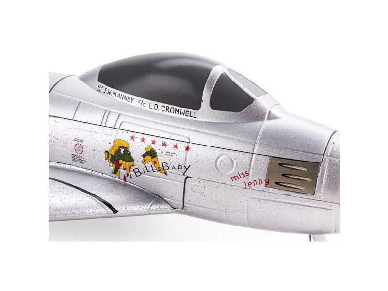 E-flite Impeller Jet UMX F-86 Sabre 30 mm EDF, 442 mm BNF B Kleines F-86 Flugmodell mit 442 mm Spannweite und 30 mm Impeller