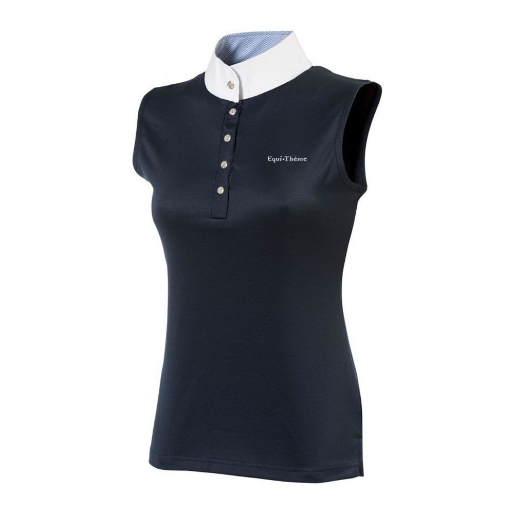 Equitheme MESH - Polo Femme marine