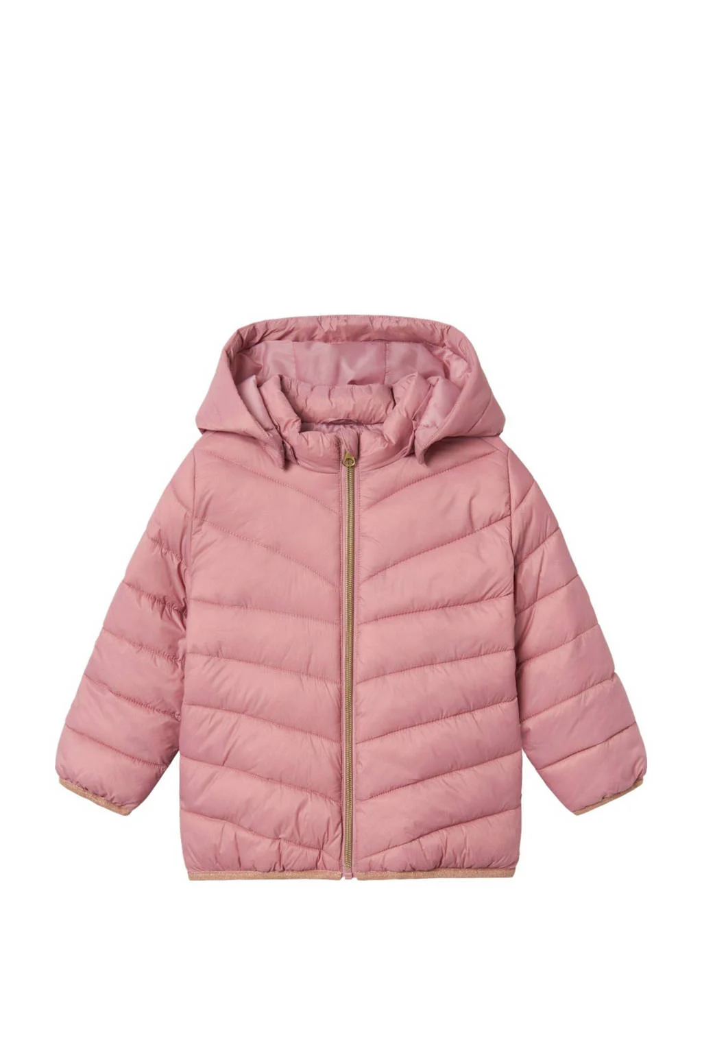 NAME IT gewatteerde winterjas NMFMONAY roze