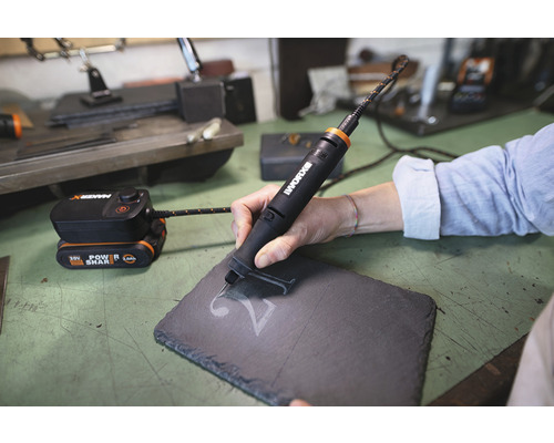 WORX MakerX - Dubbele set WX988 bestaande uit soldeerbout WX744, multitool WX739.9 incl. HubX accuadapter WA7161 20V en accu (2.0Ah)
