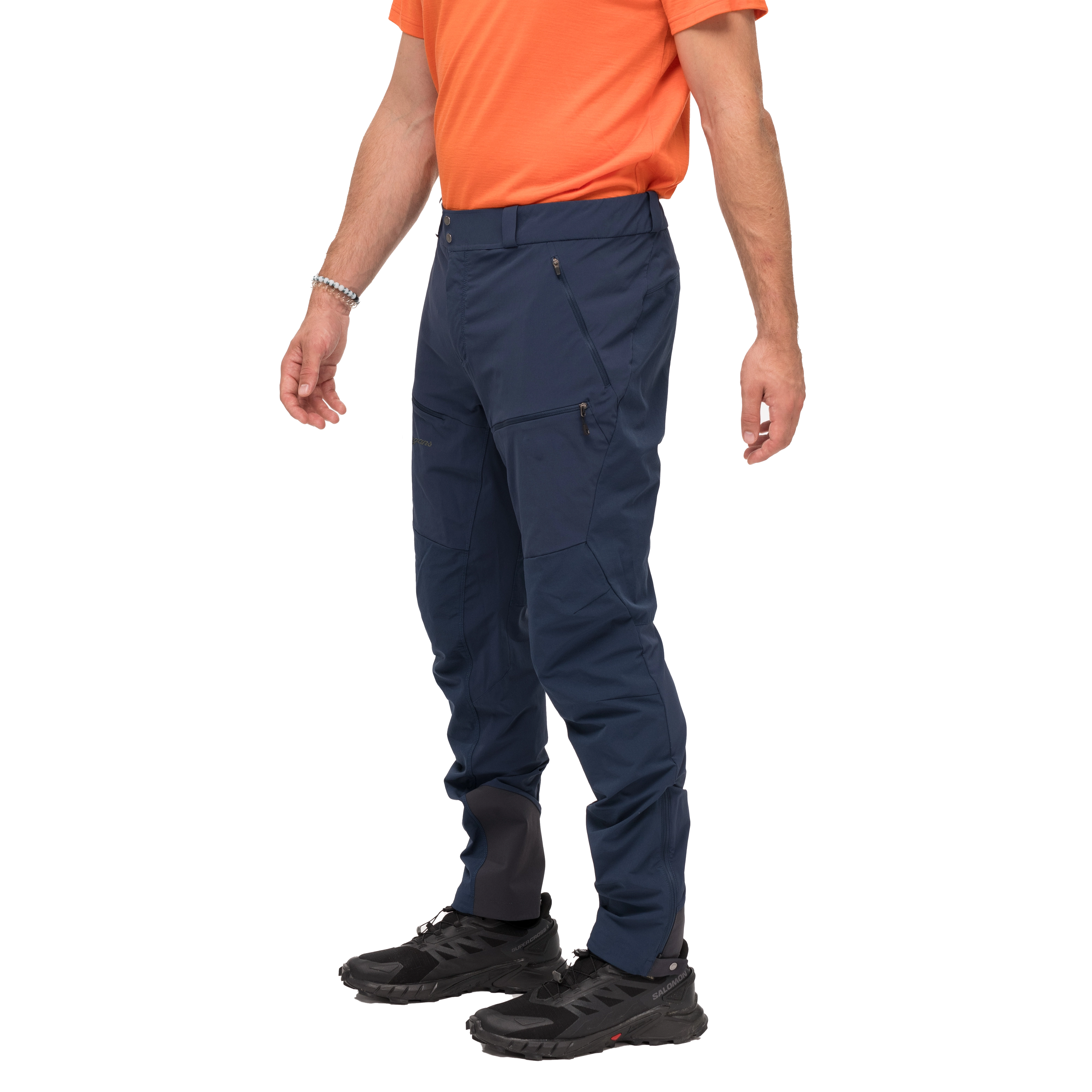 Rabot Softshell Pants Men Navy Blue