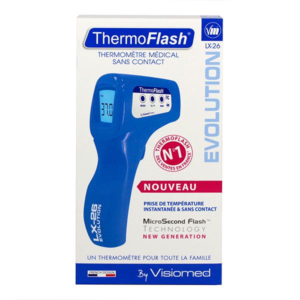 Thermoflash thermomètre LX-26-bleu