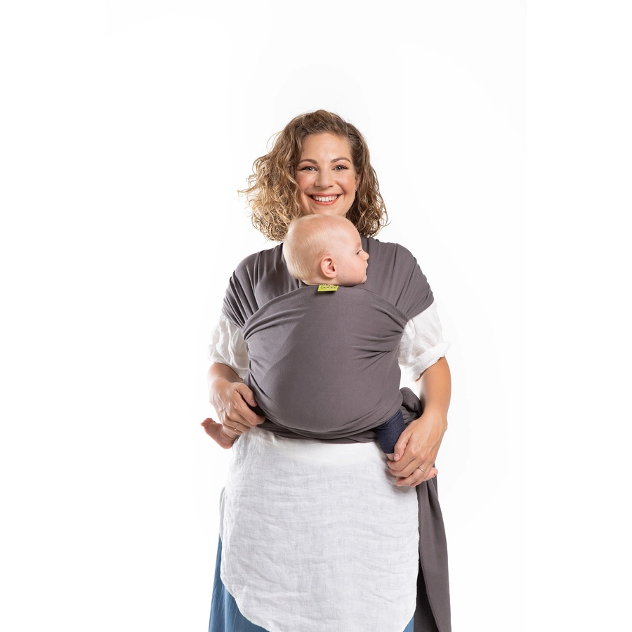 boba® Baby Tragetuch Organic Dark Grey