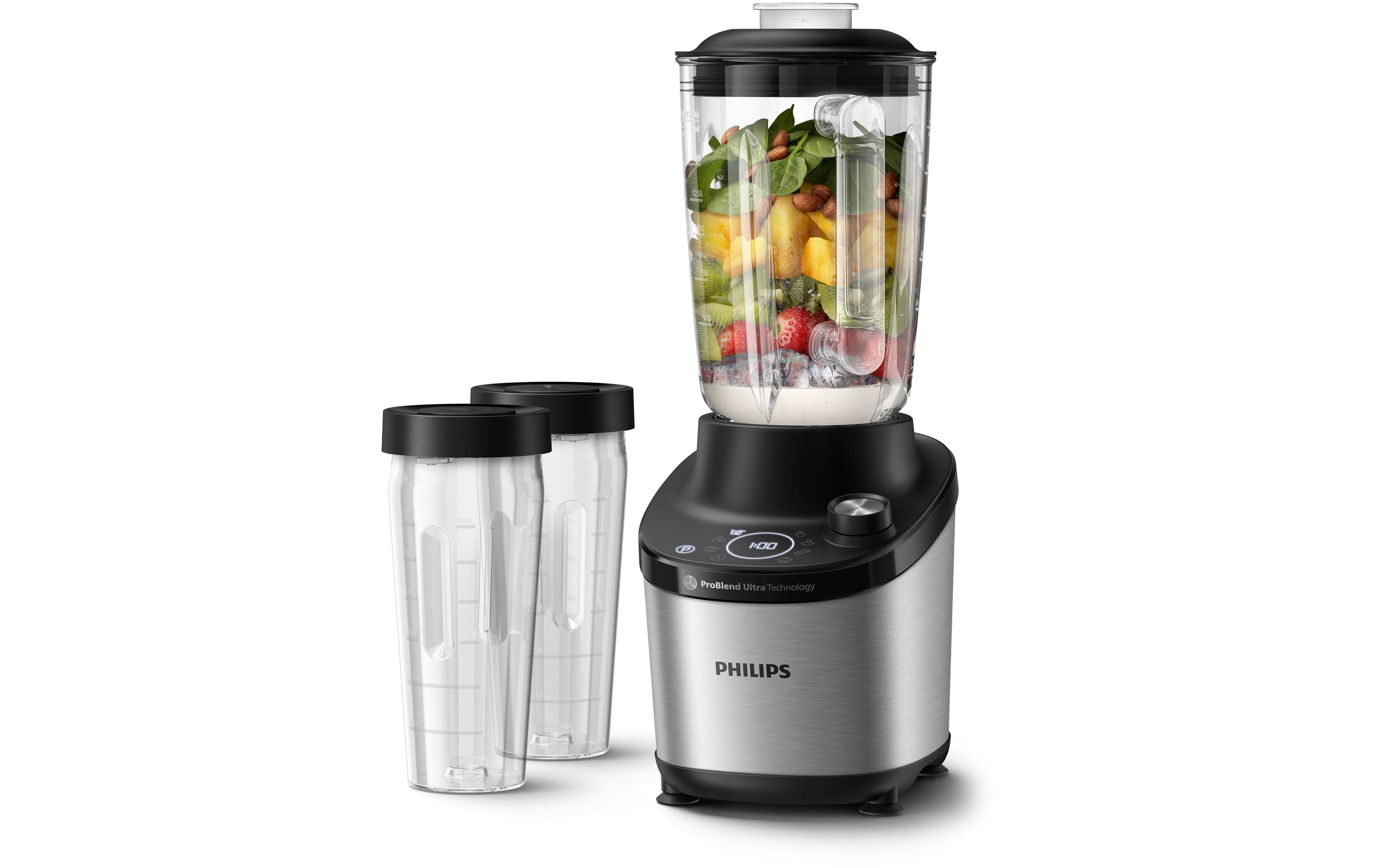 Standmixer HR3760/12 7000 Series Edelstahl/Schwarz<br>Hochleistungsmixer mit ProBlend Ultra Technologie
