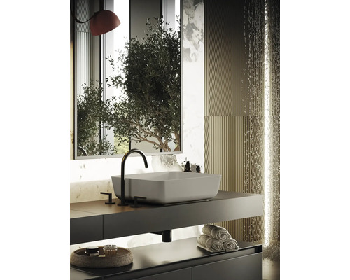 Jungborn opzetwastafel NONUS DECEM 500 x 390 mm rookmat