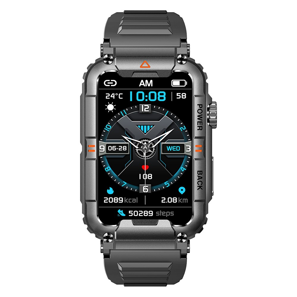 Fitness Tracker Smart Watch mit Herzfrequenz- / Blutdruckmessung und 1.57
