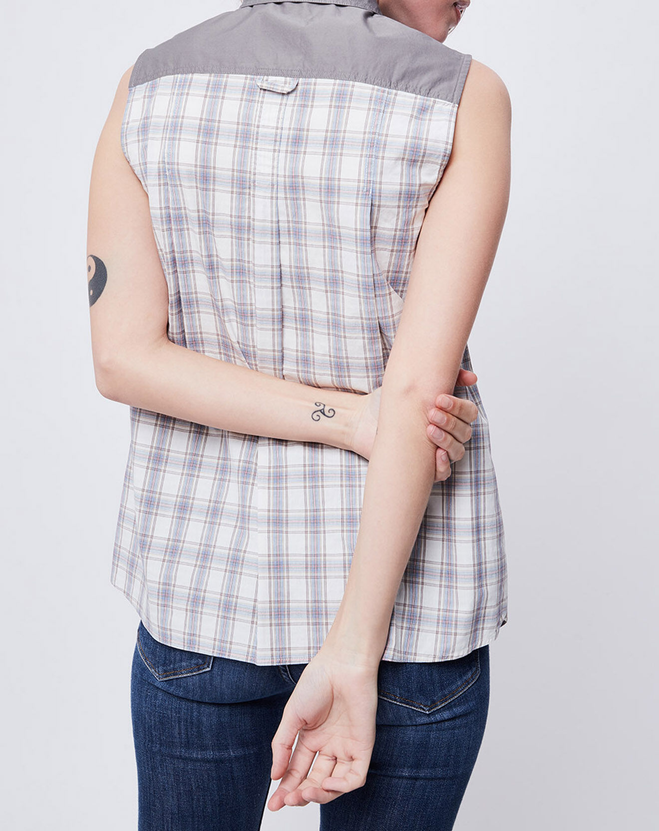 John Galliano Chemise imprimé gris/blanc