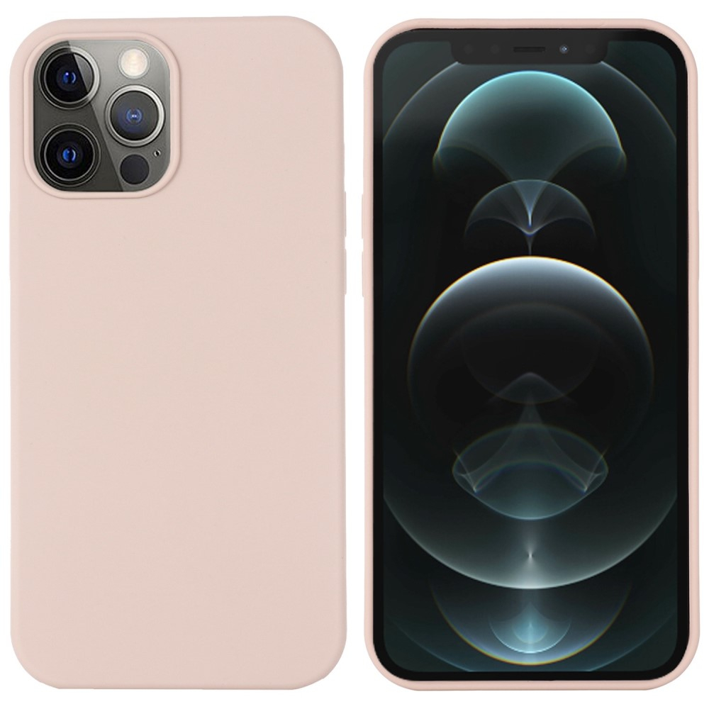 iPhone 14 Pro MagSafe Silikon Case Hülle - Rosa