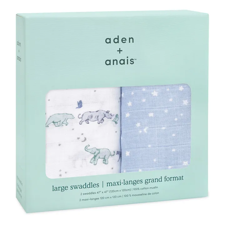 aden + anais Maxi-langes Rising Star - Set de 2
