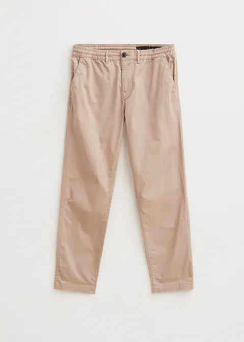 Chino straight broek zand (ZND.L)