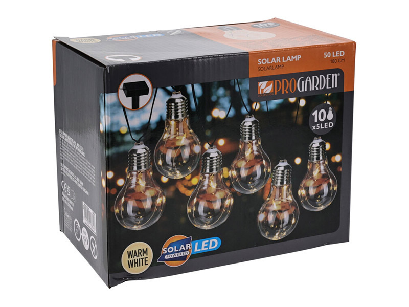 Pro Garden solar peervormige lichtslinger