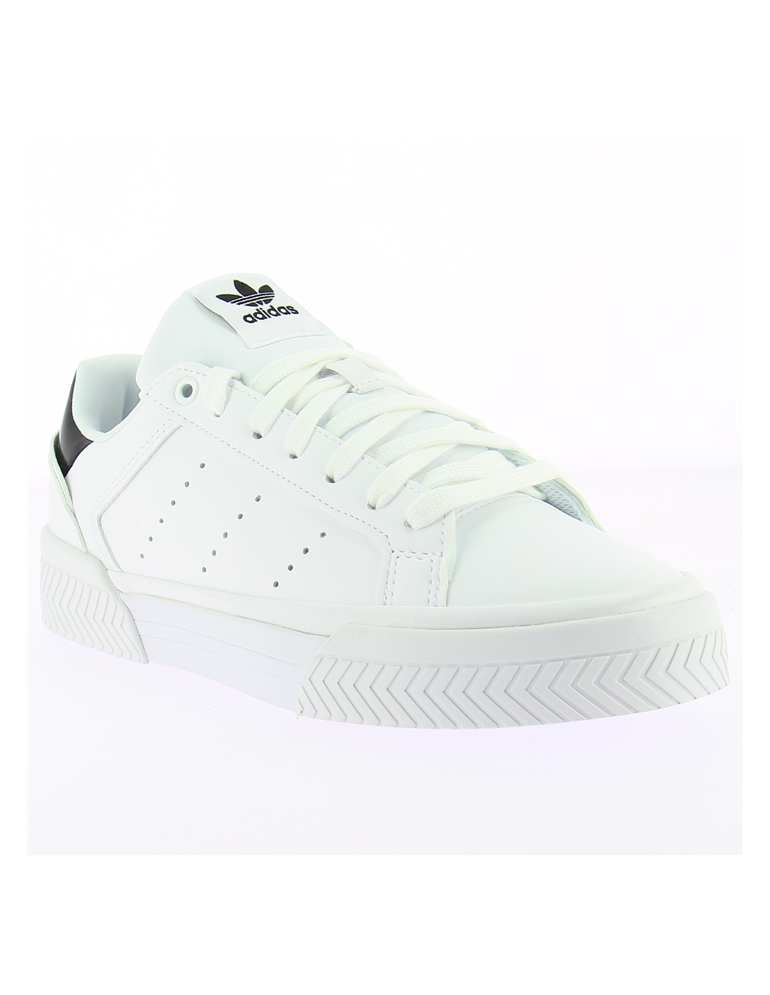 adidas sneakers mixte court tourino w vegan blanc