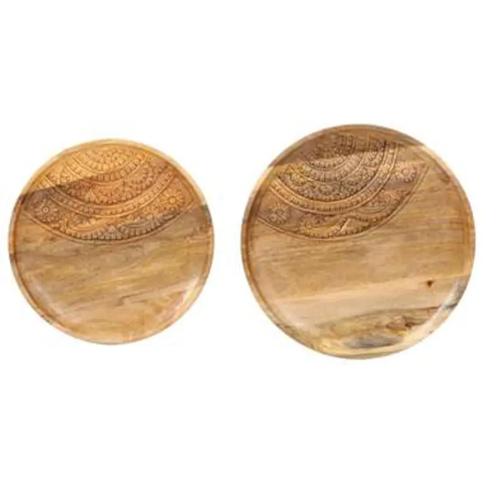 vidaXL - Bijzettafel - Bruin - Hout