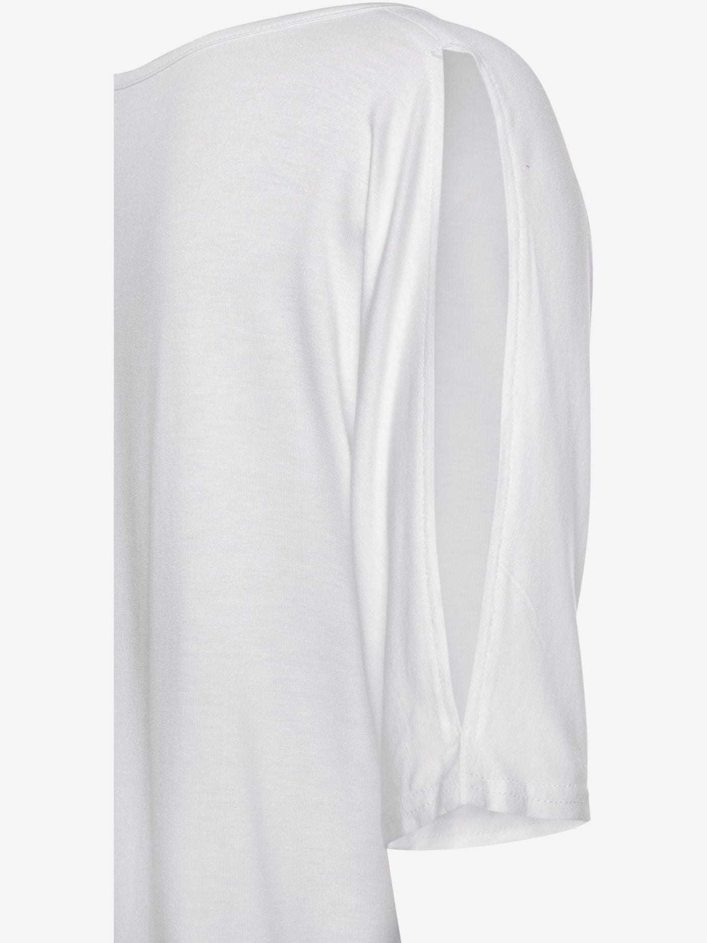 T-shirt manches mi-longues avec découpe