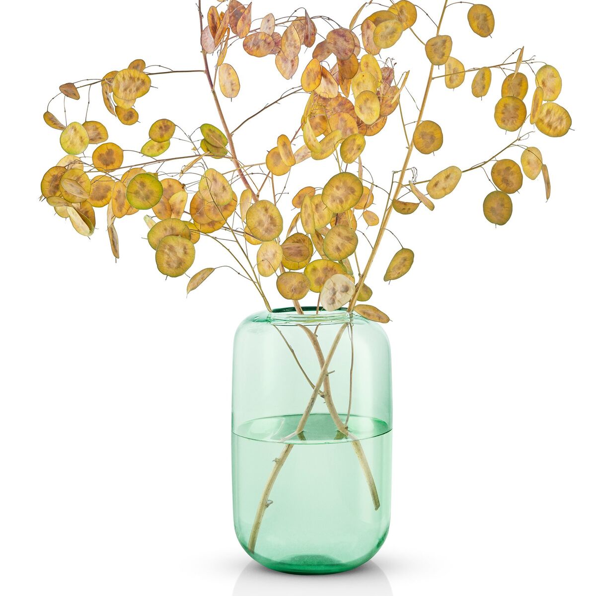 Acorn vase H22, mint green