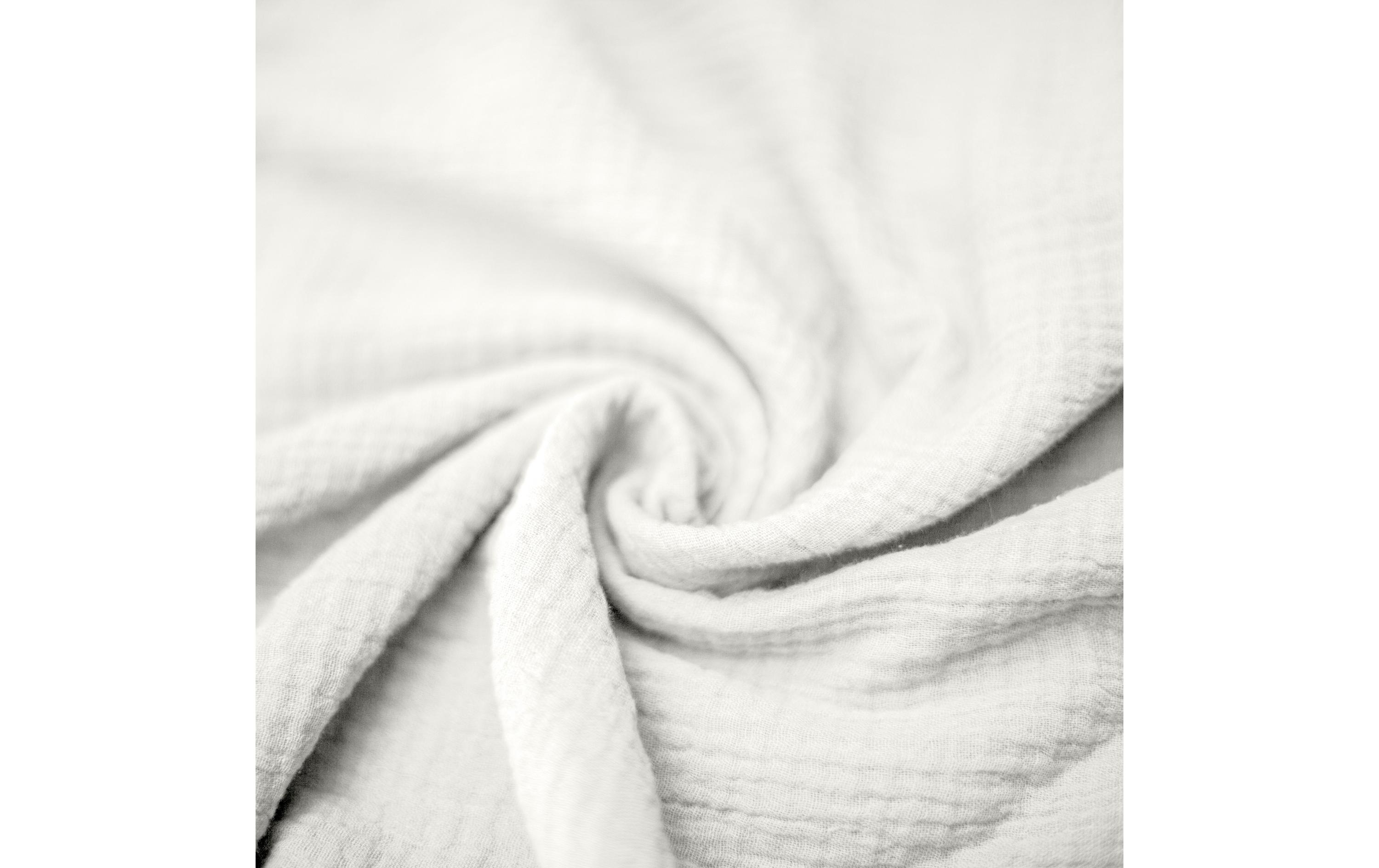 Baby-Ganzjahresschlafsack Musselin Ivory Gr. 50/56Baby-Ganzjahresschlafsack